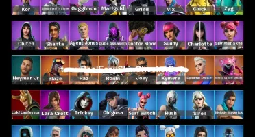 Conta de Fortnite a venda, com mais de 450 gastos.