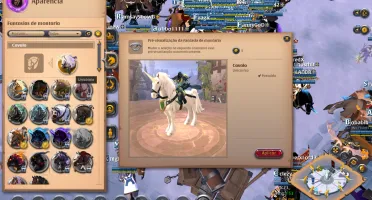 Conta de albion perfeita (120m de fama)