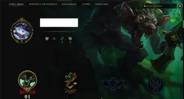 Conta League Of Legends, preço negociável