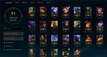 Conta League Of Legends, preço negociável