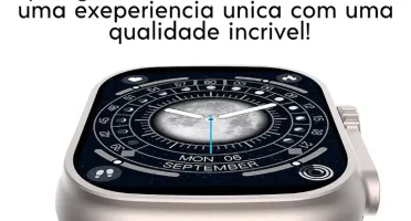 Smartwatch W68+ Ultra Series 8 Nfc Tela 2,02 Lancamento Novo