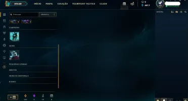 Conta de League of Legends