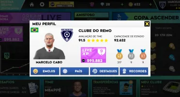 Conta Dream League Soccer Competitiva