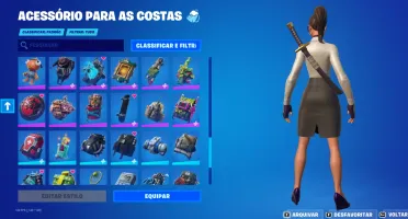 conta fortnite pra vender logo