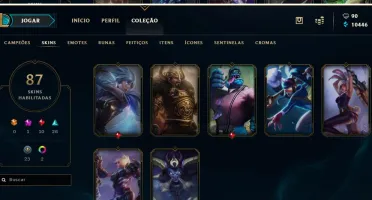Vendo conta D2 87 skins (1 mítica, 10 lendarias, etc)