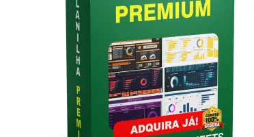 Planilhas Excel com Dashboard Premium