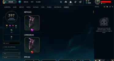 Conta Colecionador League Of Legends