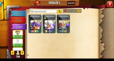 Conta dragon city