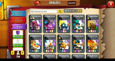 Conta dragon city