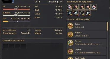 Conta Black Desert SA 303 PA