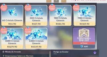 #011 Ganyu Zhongli Klee Mona Qiqi +Oração +Atlas +Orgulho