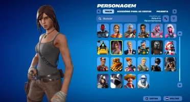Conta Fortnite | 86 Skins | Lara Croft | Entrega automática!
