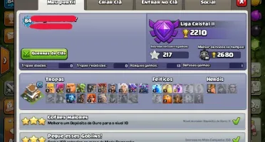 Clash Of Clans CV8 80% Full