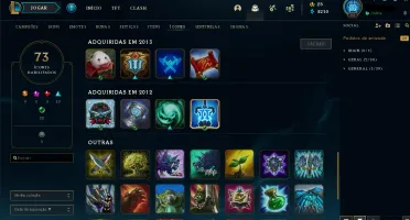 CONTA CRIADA NA SEASON 1 DO LOL