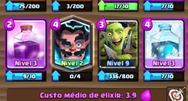 CONTA CLASH ROYALE