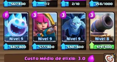 CONTA CLASH ROYALE