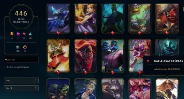 League of legends 448 skins