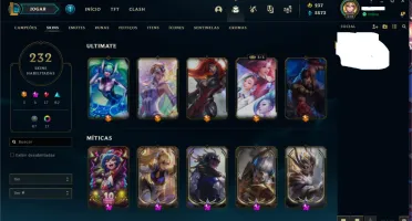 Conta LOL desde 2015