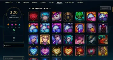 Conta LOL desde 2015