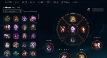 Conta LOL desde 2015