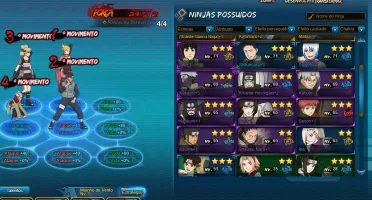 Conta Naruto Online OAS Top 3