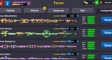 Conta 8 ball pool vip diamante negro