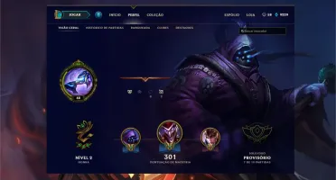 Conta de League of Legends - 93 campeões e 34 skins