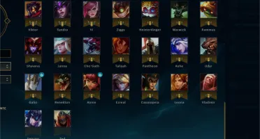 Conta de League of Legends - 93 campeões e 34 skins