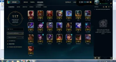 Conta Lol Ouro 2 Nova
