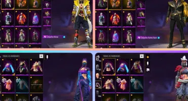 Conta Free Fire OG | 1º Passe (Sakura) | Angelical | Barba |
