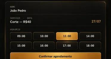 Site para Barbearia đ Agenda Online + Painel Financeiro