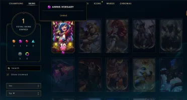 Conta Unranked League of Legends lv 31