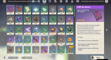 CONTA GENSHIN IMPACT AR55 - KAZUHA C2, 12 PERSONAGENS 5 STAR