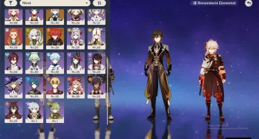 CONTA GENSHIN IMPACT AR55 - KAZUHA C2, 12 PERSONAGENS 5 STAR