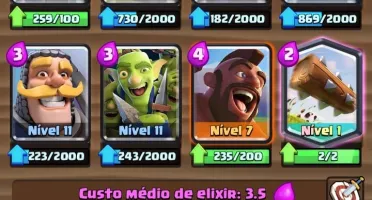 Conta de Clash Royale (Desafiante 1)