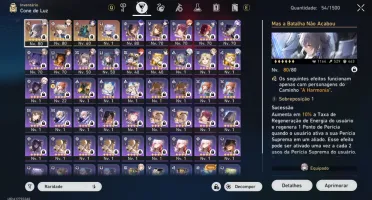 Conta Honkai Star Rail Lvl 64 Mid Game