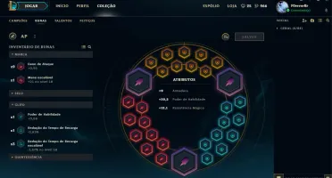 Conta League of Legens