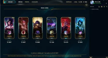 Conta League of Legens