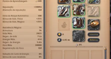 Conta albion online pouco usada