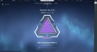 CONTA DE VALORANT COM 800 VP + PASSE C FACA + SKINS