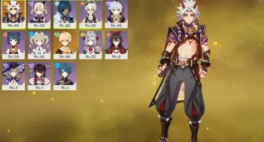 GENSHIN CONTA AR27 ITTO / TUMULO DO LOBO