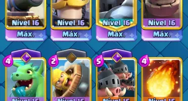 Conta clash royale 1 milhão+ em ouro e várias cartas 16