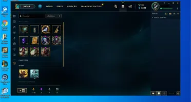 Conta plat 4 c/ 36 champs (caros) e 18 skins lindas por 70R$