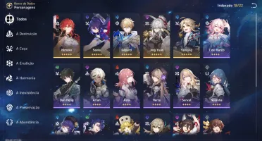 Conta Honkai Star Hail