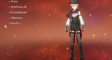 Arlecchino + arma Lyney + arma