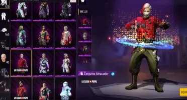 Conta free fire com anjo vermelho