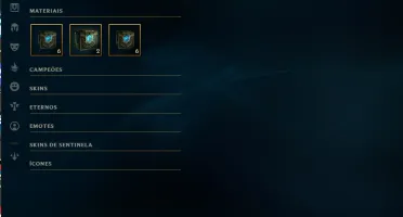 Conta Lol criada em 2018 (account 2018)