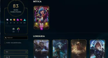 Conta Lol criada em 2018 (account 2018)