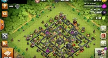 Cv 9 mediano clash of clans