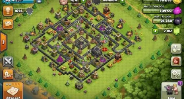 Cv 9 mediano clash of clans